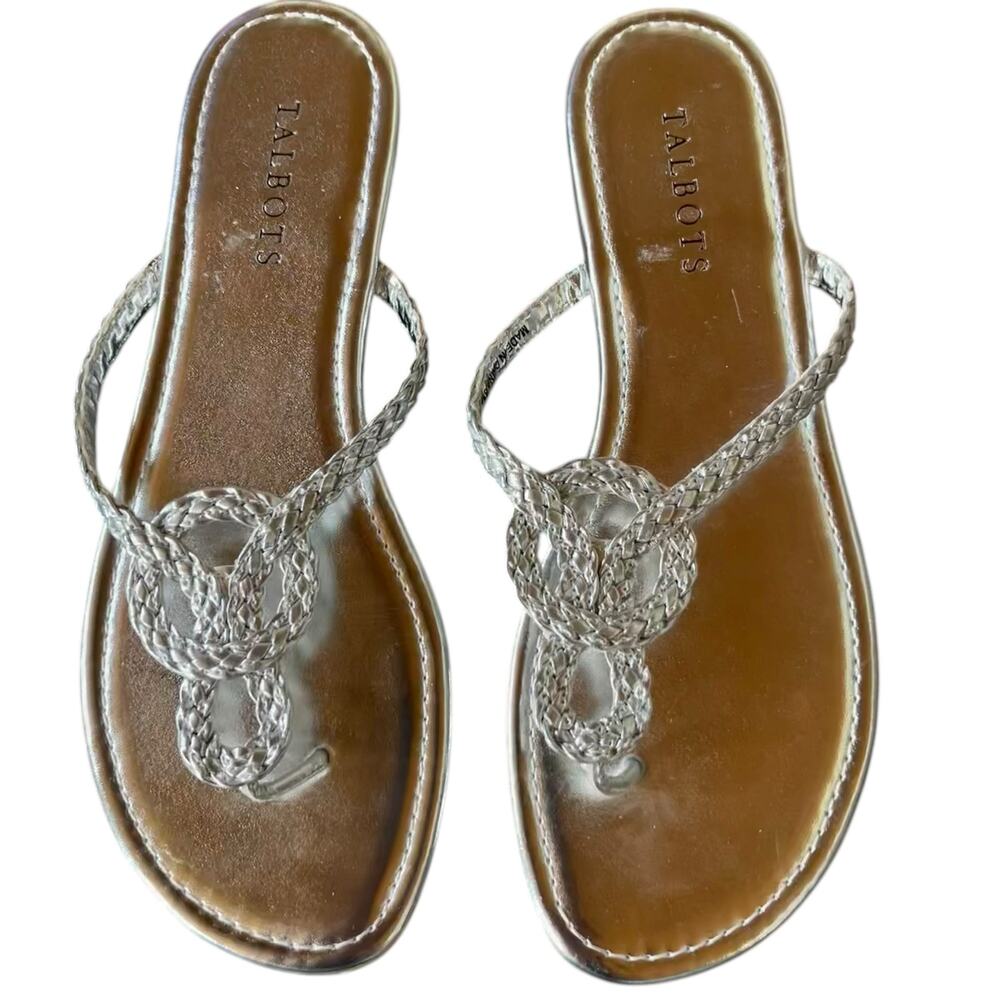 Talbots Thong Sandals Boho Slip On
